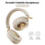 B4 RGB Cartoon Stereo Headset Wireless Bluetooth Headphones, Black