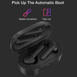 DT-5 IPX Waterproof Bluetooth 5.0 Wireless Bluetooth Earphone with Magnetic Charging Box, Support Call & Power Bank Function, DT-5