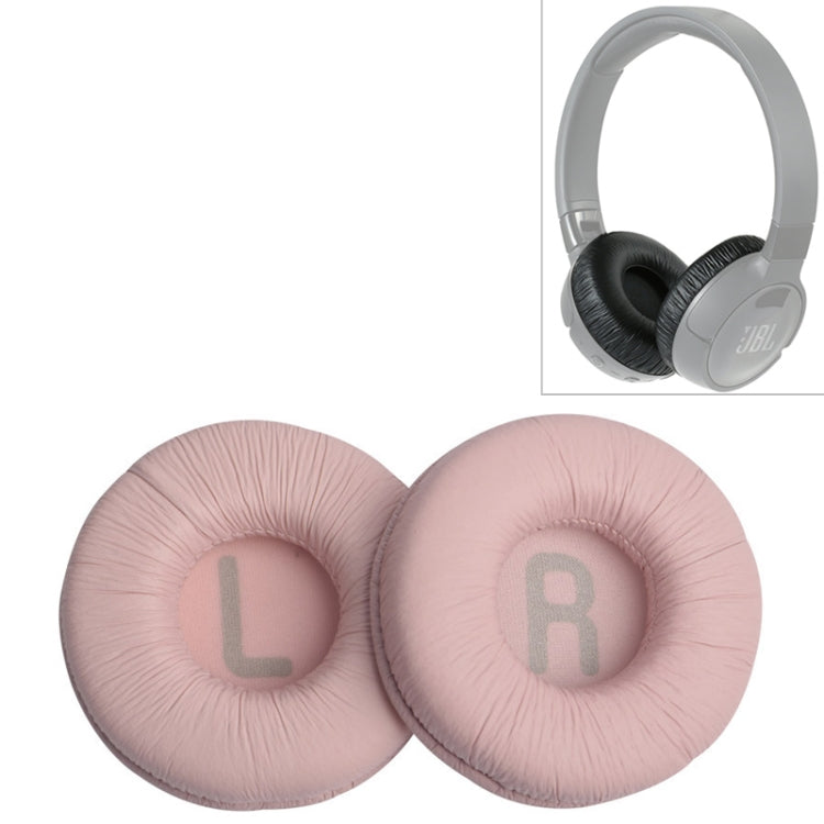 2 PCS For JBL Tune 600BTNC / T500BT / T450BT Earphone Cushion Cover Earmuffs Replacement Earpads with Mesh, Frog Blue, Frog White, Frog Black, Frog Pink