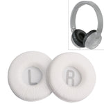2 PCS For JBL Tune 600BTNC / T500BT / T450BT Earphone Cushion Cover Earmuffs Replacement Earpads with Mesh, Frog Blue, Frog White, Frog Black, Frog Pink