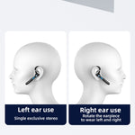 ME-100 TWS Business Rotating Universal True Stereo 5.0 Version Hanging Ear In-Ear Bluetooth Headset