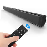 Soundbar LP-09 (CE0148) Home Theater Bluetooth Wireless Sound Bar Speaker with Remote Control, CE0148 Black