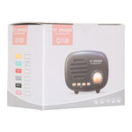Q108 Retro Mini Wireless Bluetooth Speaker, Support Hands-free / TF Card / U disk / FM