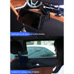 CHZ-06 Retractable Car Backrest Holder for 7-14 inch Mobile Phones / Tablets, For 7-14 inch Phones Red, CHZ-06