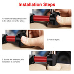 CHZ-06 Retractable Car Backrest Holder for 7-14 inch Mobile Phones / Tablets, For 7-14 inch Phones Red, CHZ-06