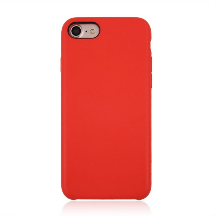 For iPhone 8 & 7 Pure Color Liquid Silicone + PC Shockproof Defender Case, iPhone 8 & 7, For 8 & 7