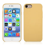 For iPhone 8 & 7 Pure Color Liquid Silicone + PC Shockproof Defender Case, iPhone 8 & 7, For 8 & 7