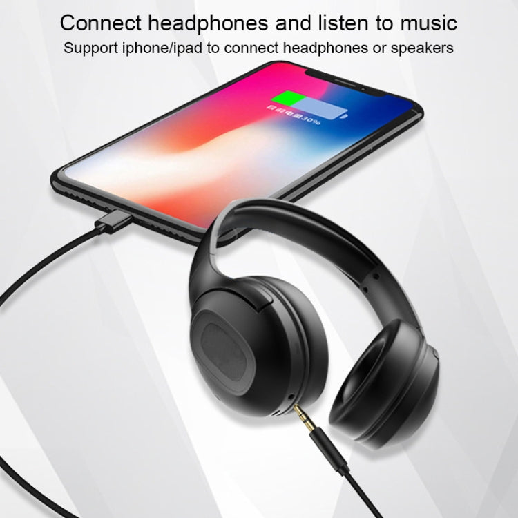 8 Pin to 3.5mm AUX Audio Adapter Cable, Length: 1m