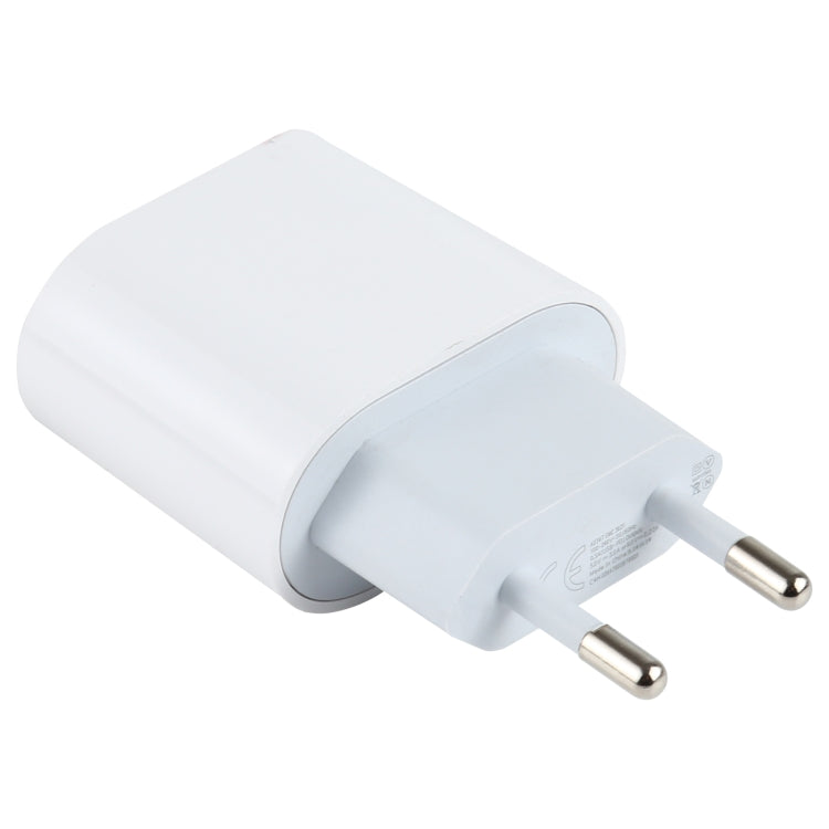 L-012 2 in 1 20W PD USB-C / Type-C Interface Travel Charger + USB-C / Type-C to 8 Pin Data Cable Set, EU Plug