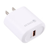LZ-2117 18W QC3.0 3.1A USB Fast Charger, US Plug, US Plug