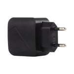 LZ-819A+C QC3.0 USB + PD 18W USB-C / Type-C Interfaces Travel Charger with Indicator Light, EU Plug, EU Plug