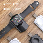 K03 Universal Portable Magnetic Wireless Charger for Apple Watch Series 6 / 5 / SE / 4 / 3 / 2 / 1