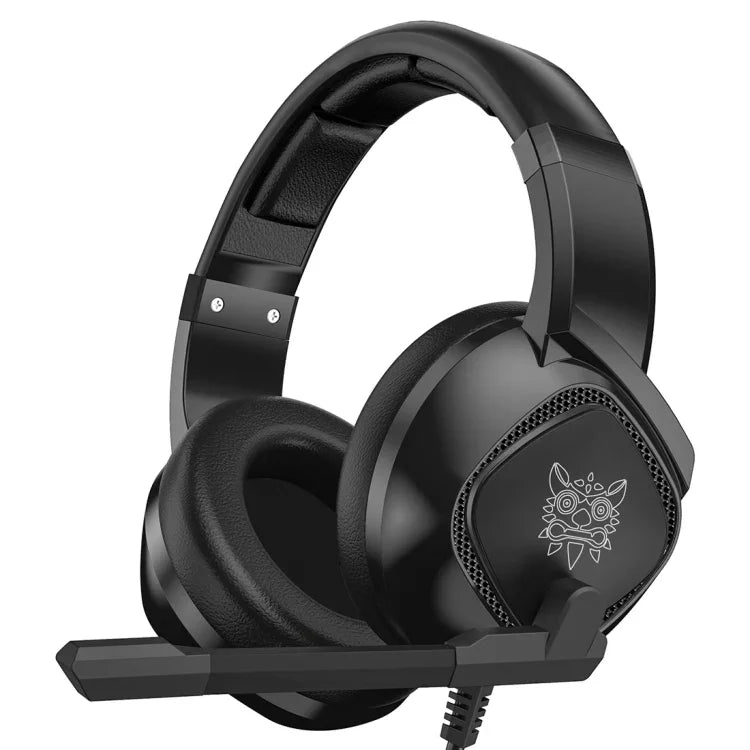 ONIKUMA K19 Single Plug Light Adjustable Gaming Headphone with Microphone