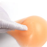 AS2 Spiral Shape Postoperative Rehabilitation Fake Breasts Silicone Breast Pad Nipple Cover 230g/Left, 230g/Left
