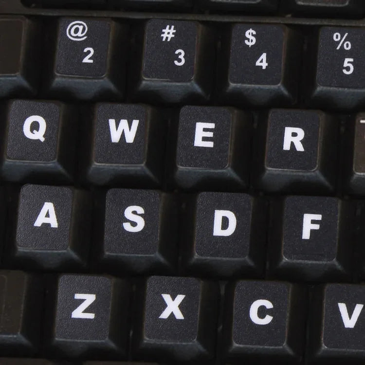 Keyboard Film Cover Independent Paste English Keyboard Stickers for Laptop Notebook Computer Keyboard, English