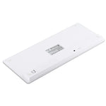 WB-8022 Ultra-thin Wireless Bluetooth Keyboard for iPad, Samsung, Huawei, Xiaomi, Tablet PCs or Smartphones, French Keys, French Keys