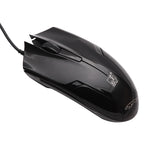 Chasing Leopard 119 USB Universal Wired Optical Gaming Mouse, Length: 1.45m, 119 Black, 119 Jet Black, 119 White