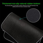 Computer Monster Pattern Illuminated Mouse Pad, Size: 90 x 40 x 0.4cm, 90 x 40 x 0.4cm