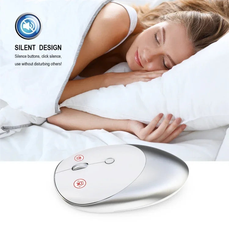 HXSJ T36 2.4G Bluetooth 5.0+3.0 Three-mode Silent Design Wireless Bluetooth Mouse