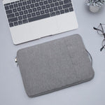 11.6 inch Universal Fashion Soft Laptop Denim Bags Portable Zipper Notebook Laptop Case Pouch for MacBook Air, Lenovo and other Laptops, Size: 32.2x21.8x2cm, 11.6 inch Purple, 11.6 inch Magenta, 11.6 inch Blue, 11.6 inch Grey, 11.6 inch Dark Blue      ...