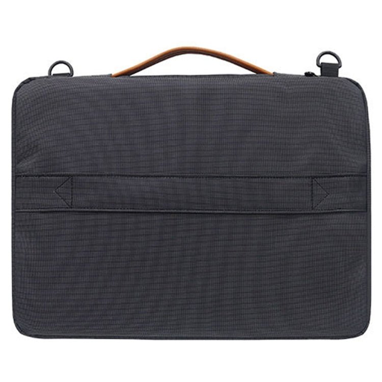 Nylon Waterproof Laptop Handbag Bag for 15-15.6 inch Laptops with Trunk Trolley Strap, 15-15.6 inch
