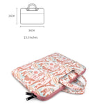 ST01DZ Canvas Waterproof Laptop Handbag for 13.3 inch Laptops
