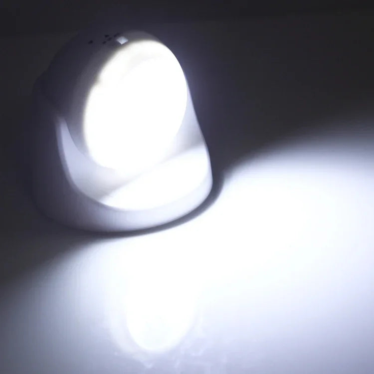 9 LEDs 240 LM 6000K 360 Degrees Rotation Wireless Motion Sensor Wardrobe Light / Night Light / Wall Lamp for bedroom, living room, bathroom, aisle