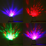 4W RGB USB LED Crystal Magic Ball Stage Light with 8 Pin Adapter, with 8 Pin Adapter