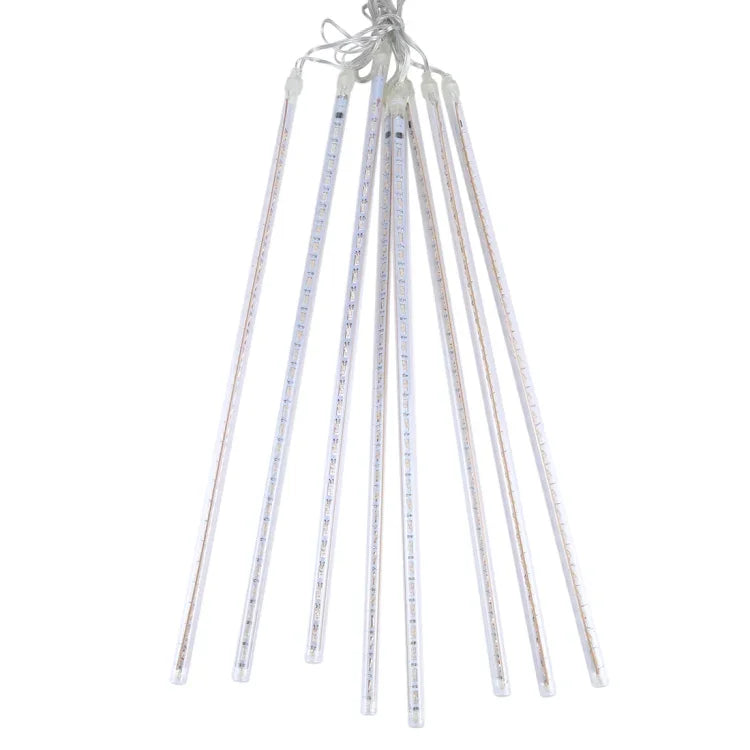 LED Decorative Light, Tube Diameter: 1.2cm, AC 100-240V, US, EU Plug Optional, 8PCS 50cm/Blue, 8PCS 50cm/Colorful, 8PCS 50cm/White