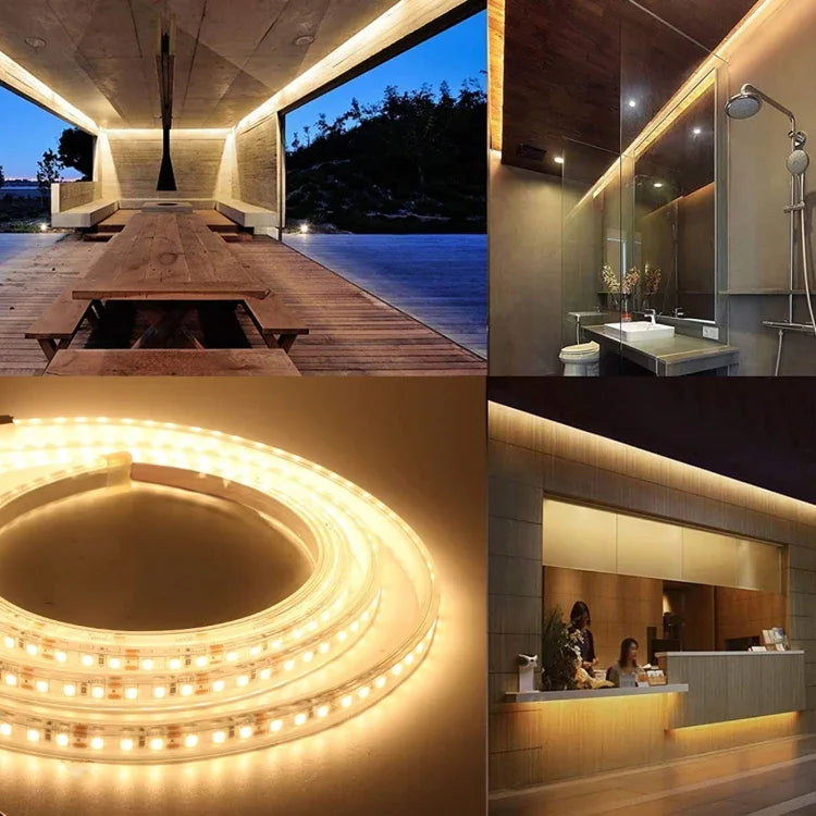 2pcs Bare Board 5050 SMD RGB LED Rope Light, 30 LED/m, Length: 5m, 12V 2A 100-240V, with 24 Keys Doodle Controller, 5050 SMD RGB LED, 5m x 2