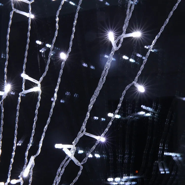 100 LEDs Fairy String Decorative Light with End Joint & 8 Model Functions, US Plug, 10m White Light