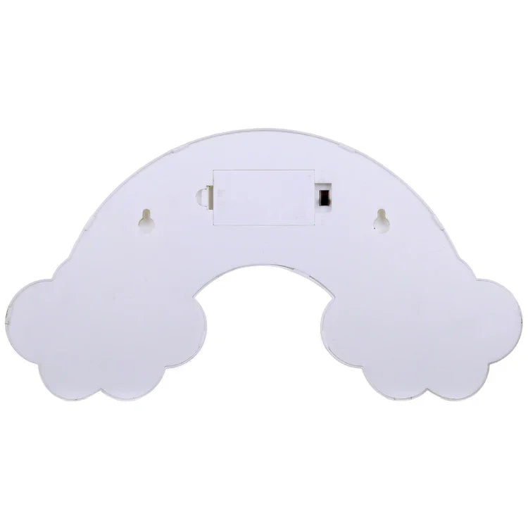 2 x AA Batteries Powered Party Festival Table Wedding Lamp Night Light, Rainbow