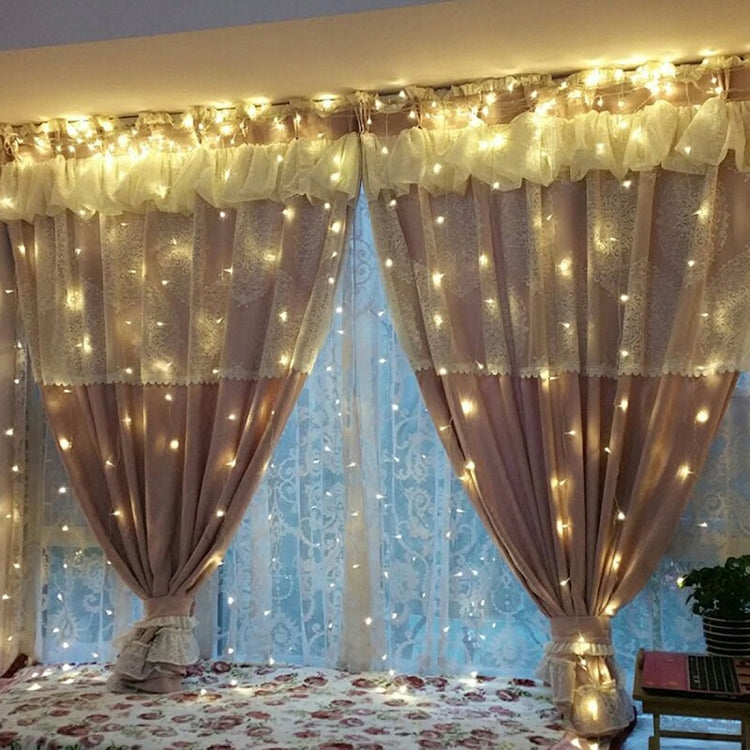 96 LEDs Little Ice Bars String Light with End Joint & Multi-function Controller, EU Plug, AC 220V, 3.5m White Light EU Plug, 3.5m Warm White EU Plug, 3.5m Yellow Light EU Plug, 3.5m Blue Light EU Plug, 3.5m Colorful Light EU Plug, 3.5m Pink Light EU Pl...