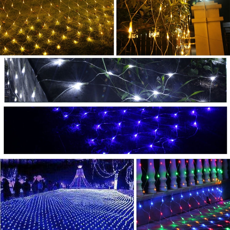 200 LEDs Reticular String Light with End Joint & Multi-function Controller, Warm White EU Plug, Blue Light EU Plug, Colorful Light EU Plug, Purple Light EU Plug, White Light EU Plug