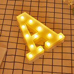 Dry Battery Powered Warm White Standing Hanging LED Holiday Light, N, A, O, B, C, P, D, Q, E, R, F, G, T, U, I, V, J, W, X, K, L, M, Z