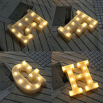 Dry Battery Powered Warm White Standing Hanging LED Holiday Light, N, A, O, B, C, P, D, Q, E, R, F, G, T, U, I, V, J, W, X, K, L, M, Z