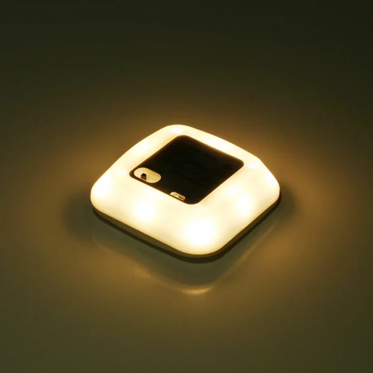 CL053 LED Square Human Body Sensor Light, Style: Linkage, Style: Linkage