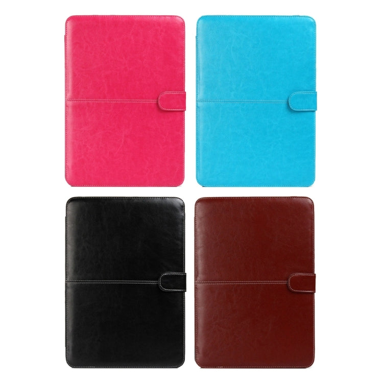 For Macbook Pro 15.4 inch Laptop Crazy Horse Texture Horizontal Flip Leather Case