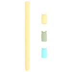 4 in 1 Stylus Pen Cartoon Animal Silicone Protective Case for Apple Pencil 1, For Apple Pencil 1