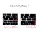 ENKAY Hat-Prince 2 in 1 Crystal Hard Shell Plastic Protective Case + US Version Ultra-thin TPU Keyboard Protector Cover for 2016 New MacBook Pro 15.4 inch with Touchbar (A1707), 15.4 inch with Touch Bar US Version