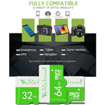 Richwell 8GB High Speed Class 10 Micro SD(TF) Memory Card, 8GB