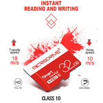 Microdrive 16GB High Speed Class 10 TF Memory Card, 16GB