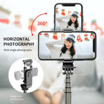 L03 Aluminum Alloy Foldable Bluetooth Tripod Selfie Stick, L03 White, L03 Black