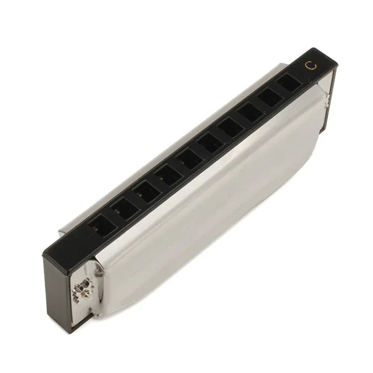 Swan SW1020-7 10 Holes Diatonic Blues Harp Harmonica Adult Student Children Beginner Instruments, SW1020-7 10 Holes Polyphonic Harmonica