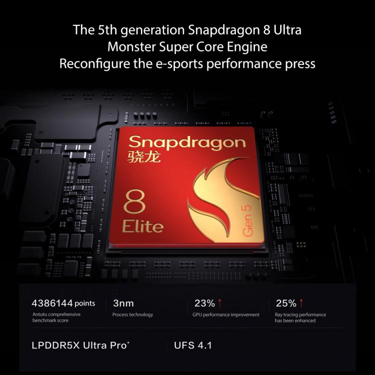 vivo iQOO 15, 12GB+512GB, 6.85 inch Android 16 OriginOS 6 Snapdragon 8 Elite Gen 5 Octa Core, OTG, NFC, Network: 5G, Support Google Play, 12GB+512GB