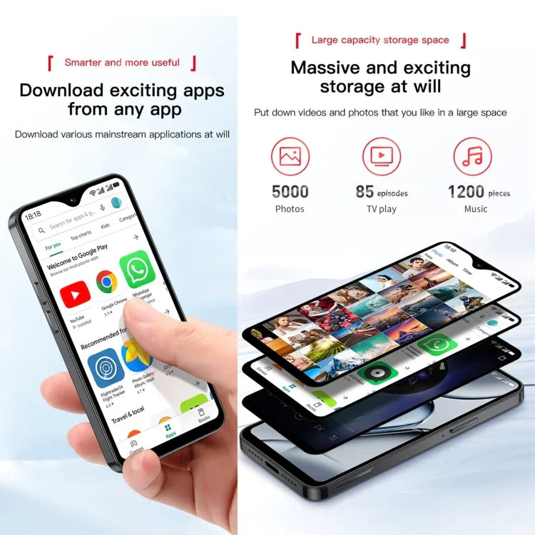 SOYES XS18 Pro Max, 2GB+16GB, Face ID, 4.3 inch Android 8.1 MTK6737A Quad Core, Network: 4G, OTG, Dual SIM, XS18 Pro Max