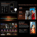 Blackview Oscal Pilot 3 5G Rugged Phone, 12GB+256GB, Night Vision Camera, 6.56 inch Android 15 MediaTek Dimensity 6300 Octa Core, Network: 5G, OTG, NFC