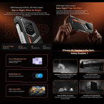 Blackview Oscal Pilot 3 5G Rugged Phone, 12GB+256GB, Night Vision Camera, 6.56 inch Android 15 MediaTek Dimensity 6300 Octa Core, Network: 5G, OTG, NFC