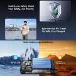 Ulefone Armor 34 Pro+ Projector, 16GB+512GB, Night Vision, IP68/IP69K Rugged Phone, 6.95 inch Android 15 MediaTek Dimensity 7400X Octa Core, Network: 5G, NFC, OTG, Armor 34 Pro+