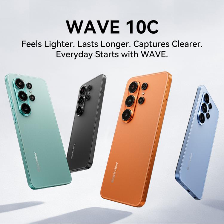 Blackview WAVE 10C, 4GB+32GB, 6.88 inch Android 16 Unisoc UMS312 / T310 Octa Core, Network: 4G, OTG, WAVE 10C, 4GB+32GB